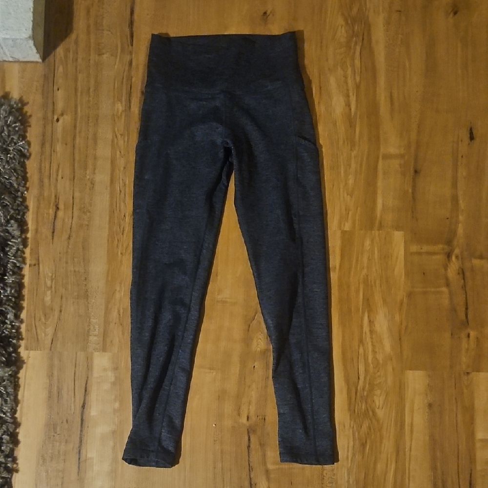 aerie Offline by Aerie Heathered Charcoal Leggings